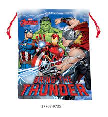 bolsa merienda vengadores/ avengers